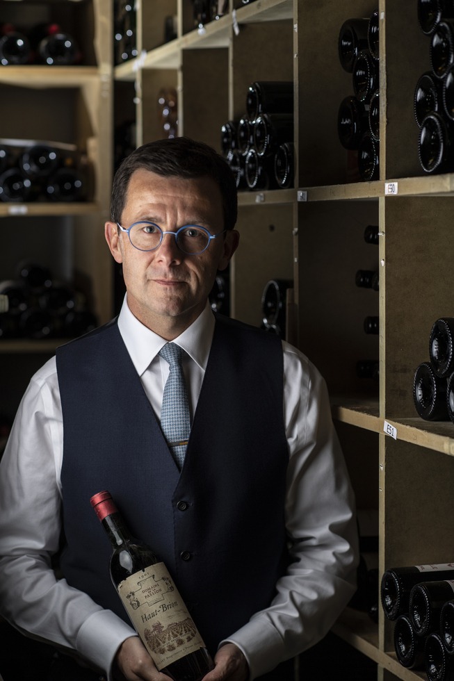 Wine is Part of Life: Fred Brugues on 24 Years at Sketch Fred Brugues in the wine cellar at Sketch